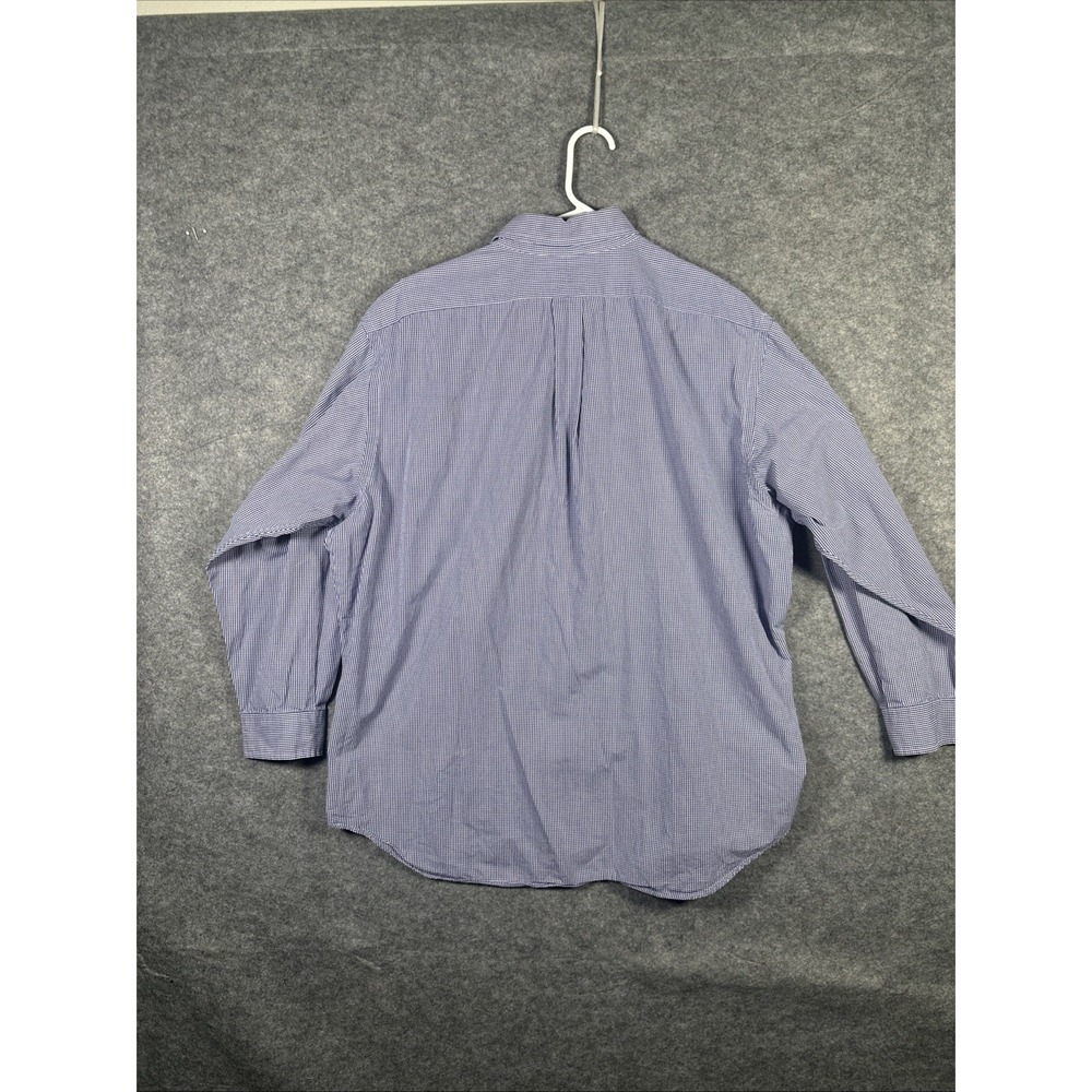 Ralph Lauren Yarmouth Button Down Long Sleeve Shirt Purple Gingham ✅17.5-34/35 - Picture 8 of 8